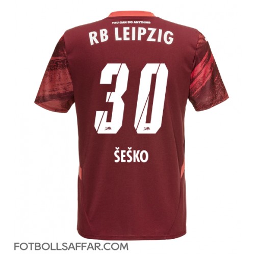 RB Leipzig Benjamin Sesko #30 Bortatröja 2024-25 Kortärmad